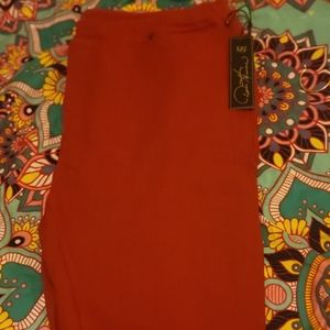 Full length pink fushia pants